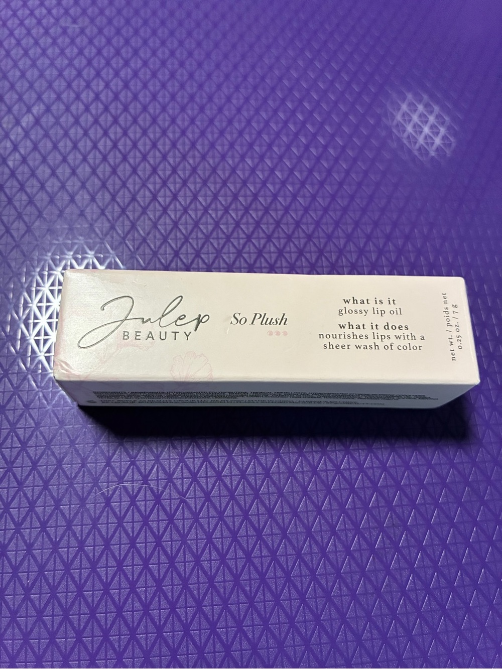 NIB! Julep So Plush Clear Lip Gloss